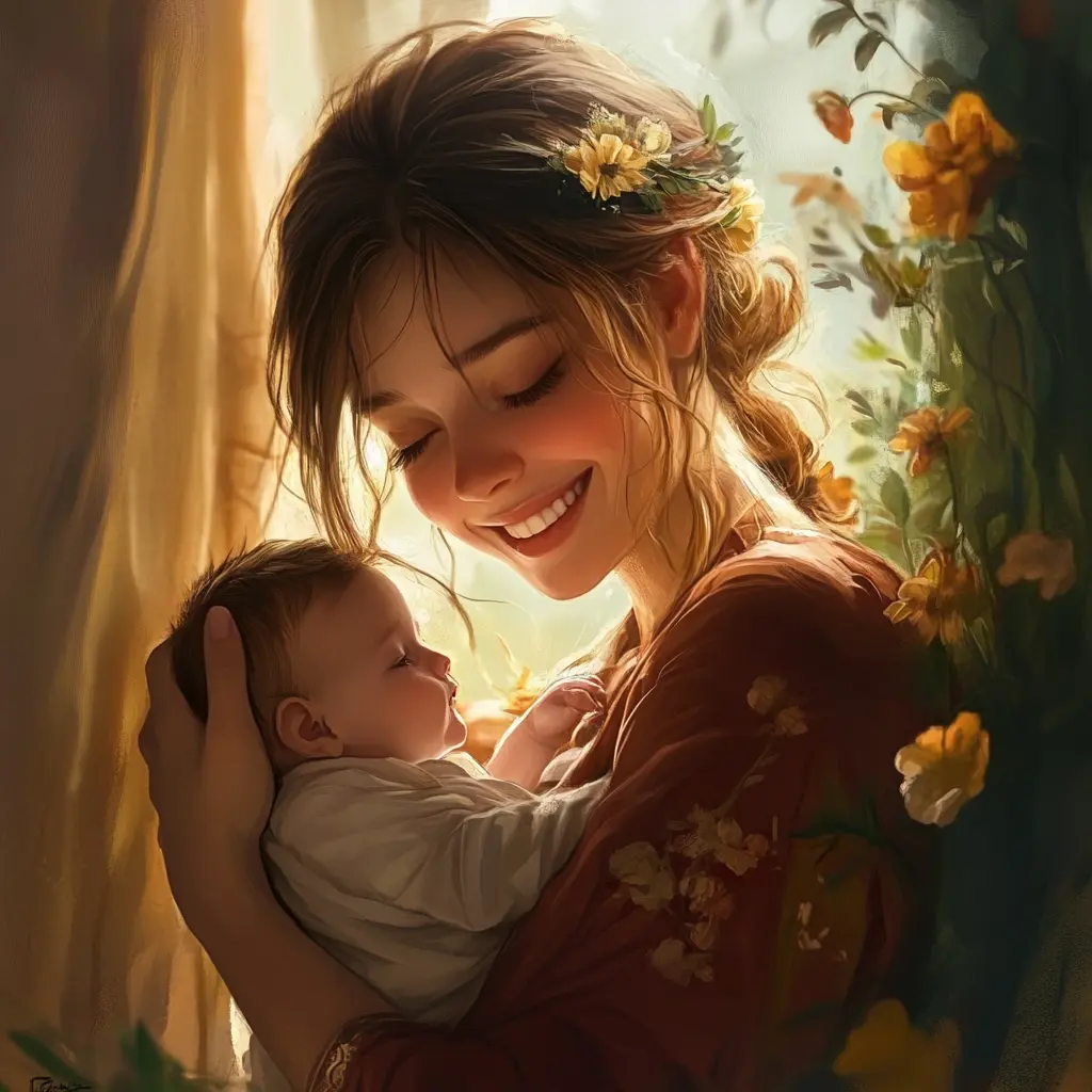 ์ฌ์ฑ์ด ์๊ธฐ๋ฅผ ์๊ณ ๋ฐ๊ฒ ์๊ณ ์๋ ์ด๋ฏธ์ง