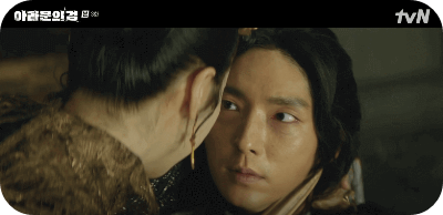 아라문의 검 3회 수상하게 여기는 황후의 의심에 당황하는 은섬