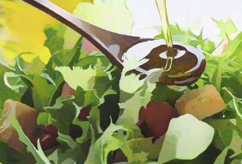 오일 샐러드 이미지