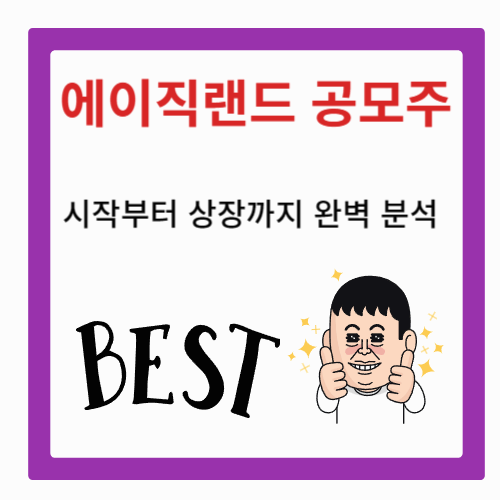 에이직랜드 공모주