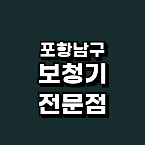 포항시 남구 보청기