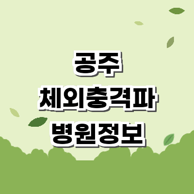 공주시 정형외과