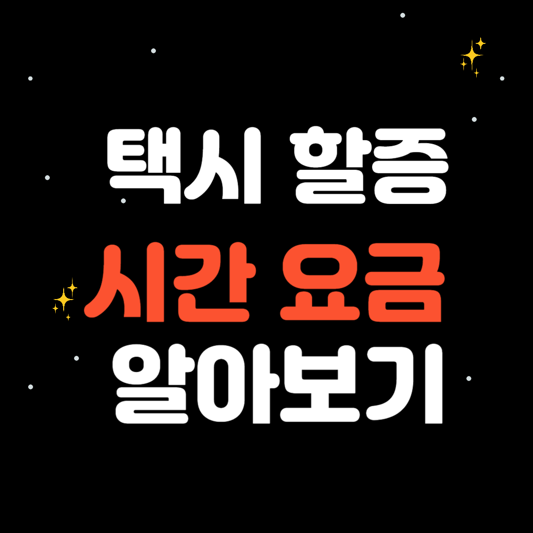 서울 경기도 인천 수도권 택시 할증 시간