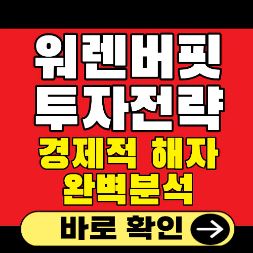 워렌버핏 투자전략