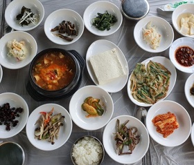 산채정식