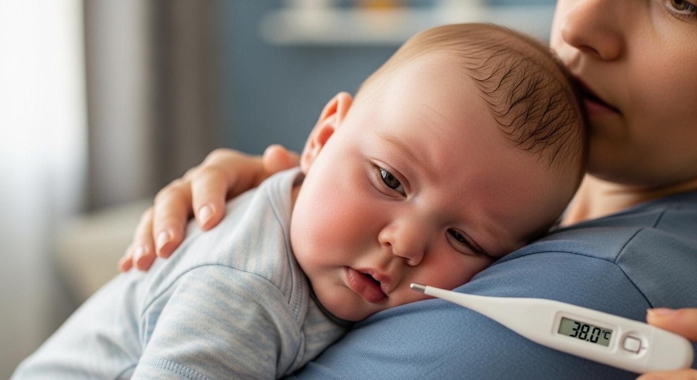 아기 열 38도 지속