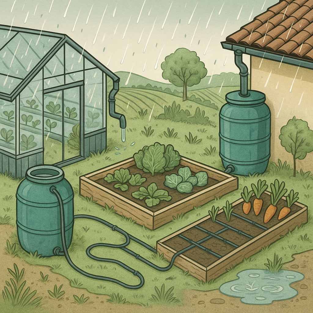 빗물을 활용한 친환경 농업