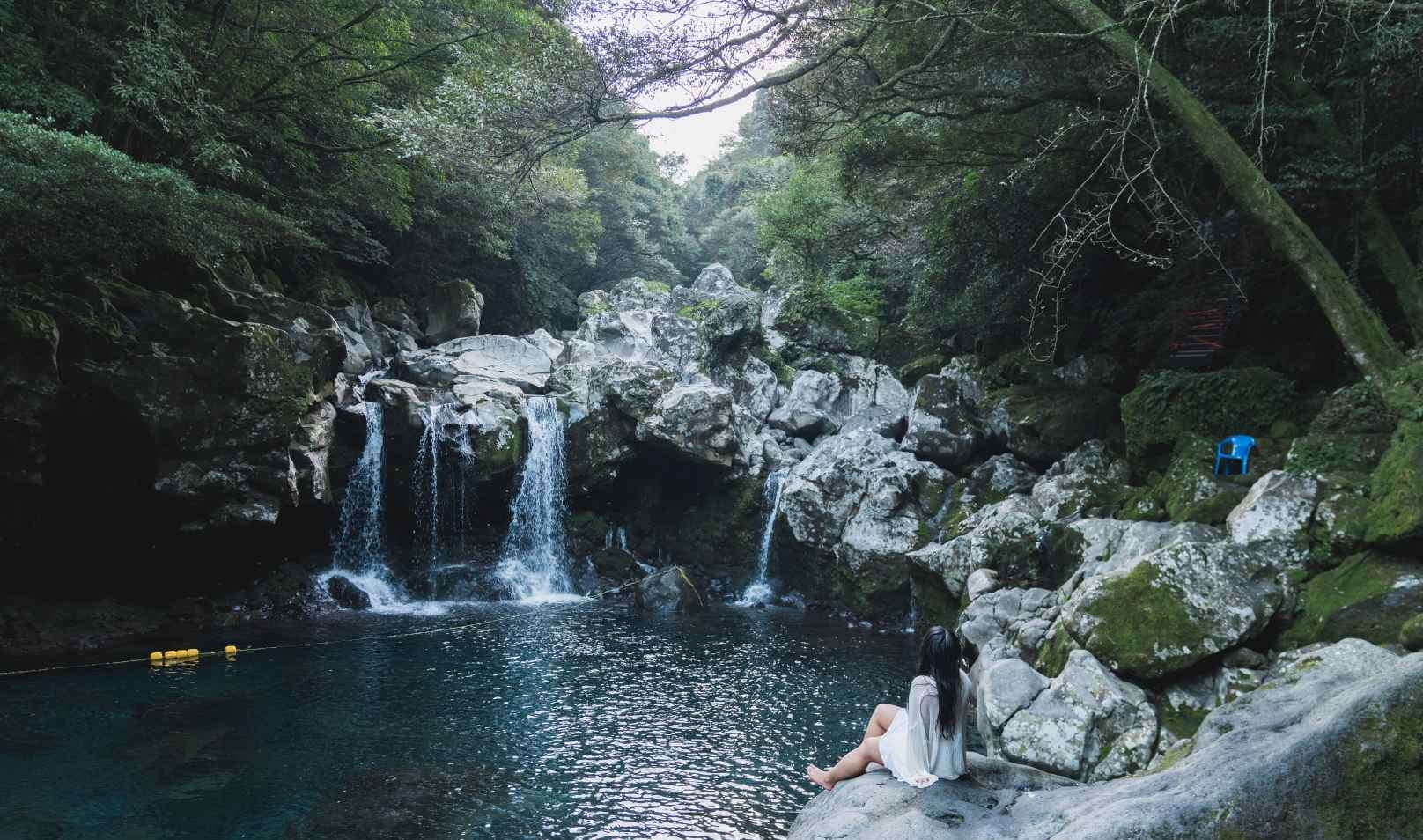 돈내코유원지 원앙폭포