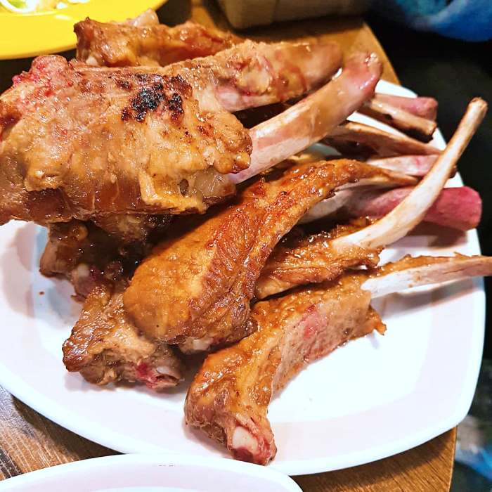 생방송 오늘저녁 대전 한정판 도끼 등갈비 맛집