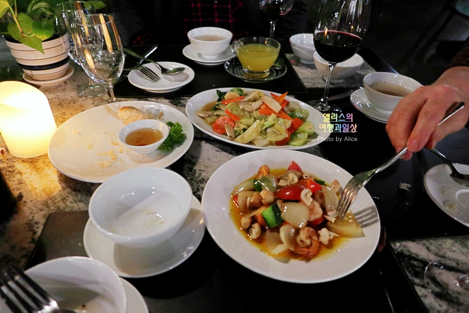 호이안 멀베리 컬렉션 실크빌리지 더 테라스 & 더뮤즈 조식, 디너 후기