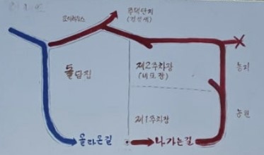 카페-주차장안내