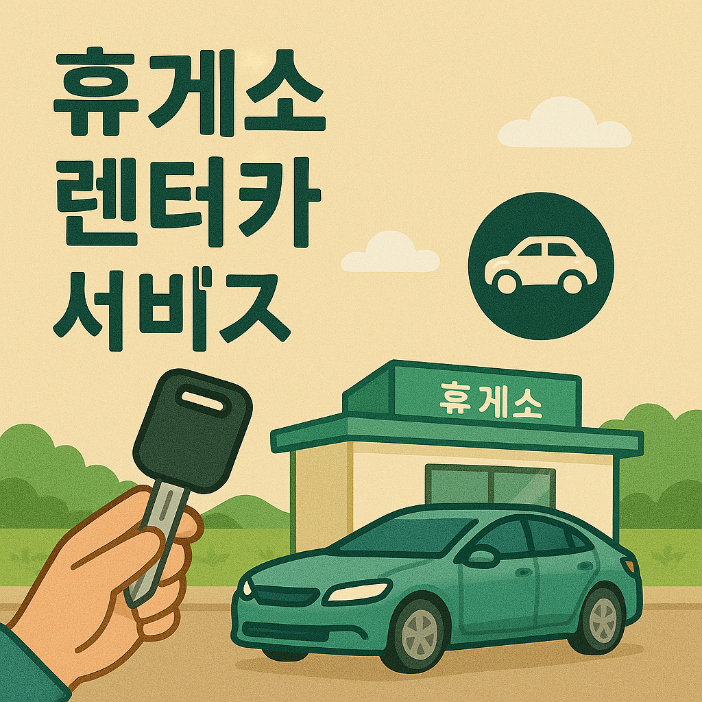 2025 고속도로 휴게소 렌터카 서비스 완벽 가이드