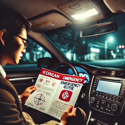 차 타이어 펑크났을때 대처법