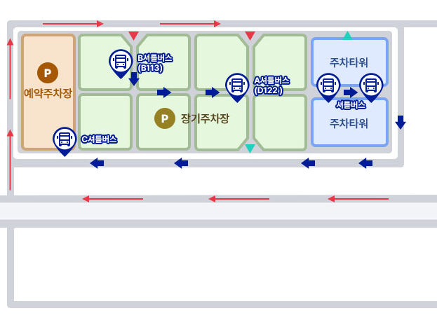 인천공항 제2여객터미널 장기 주차장 예약 방법