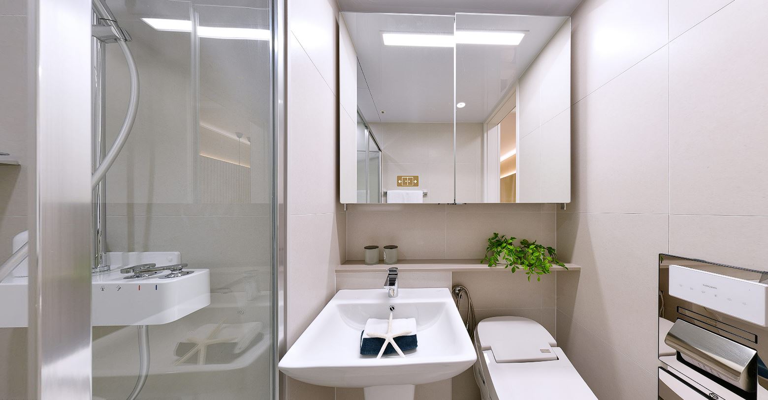 메이플 자이 평면도, 모델하우스