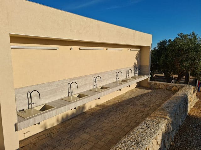 Olea Camping&nbsp;야외 손 씻는곳