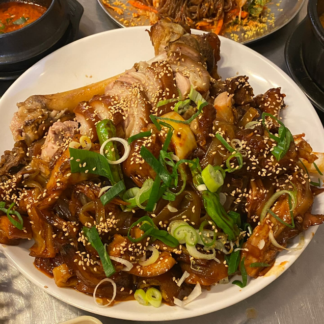 반반족발
