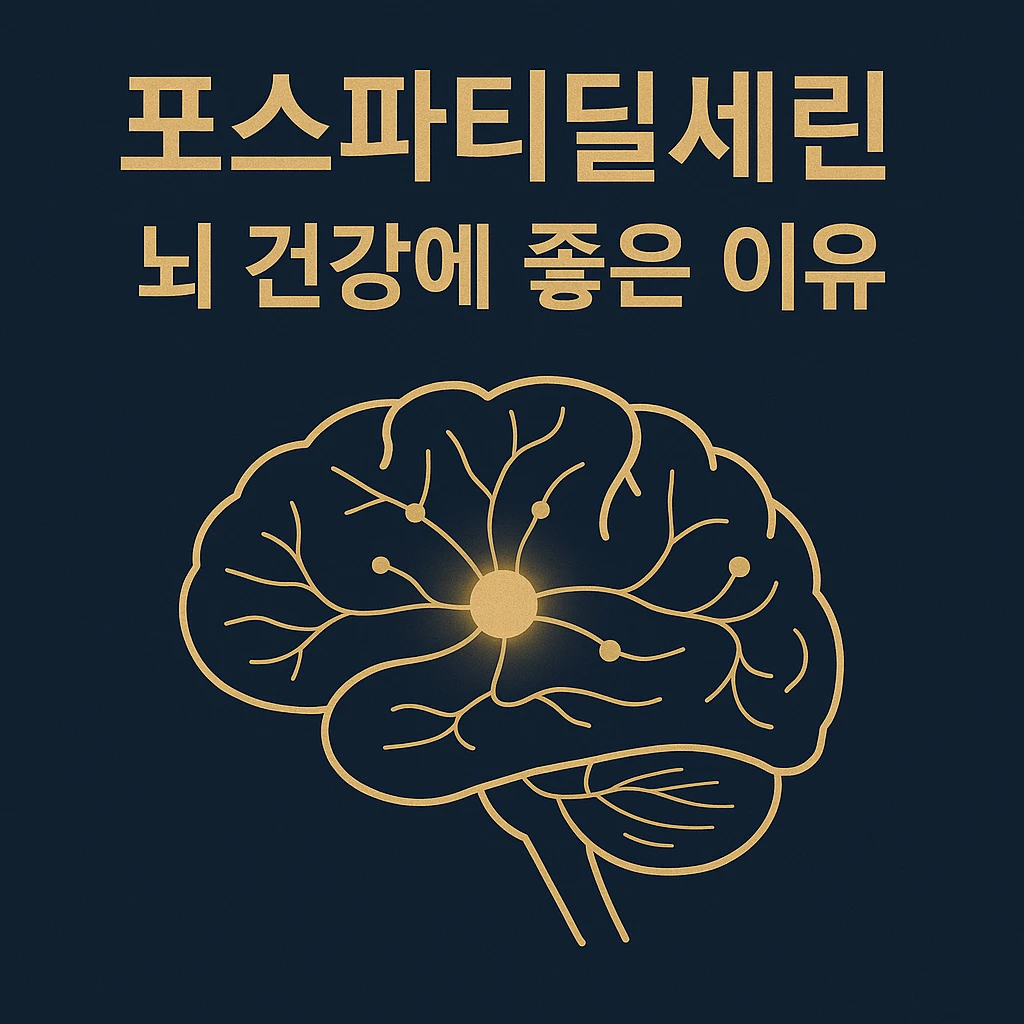 포스파티딜세린 뇌 건강에 좋은 이유