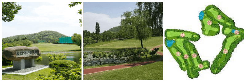 무열대 체력단련장 사진 3개