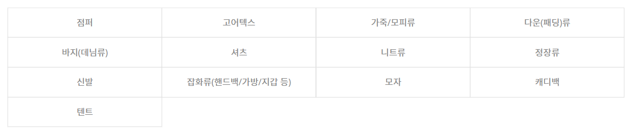 제품 세탁 및 관리법 안내