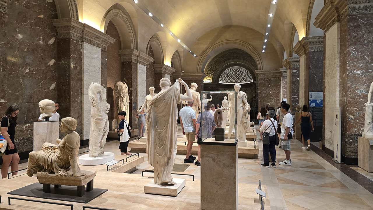 고대 그리스 조각상들