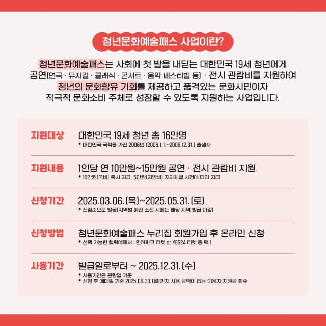 청년문화예술패스