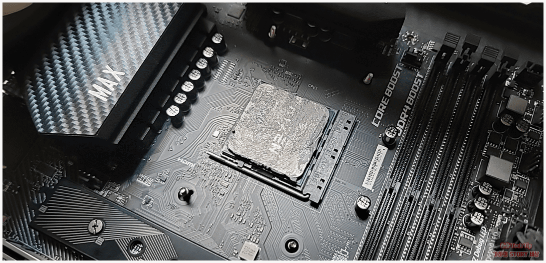 CPU 써멀 구리스 제거 방법
