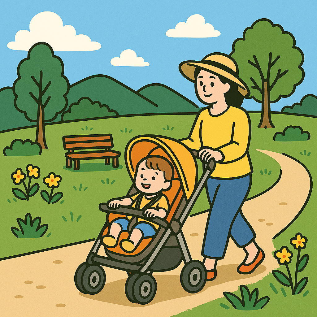 The best place to going out with a child (outdoor)