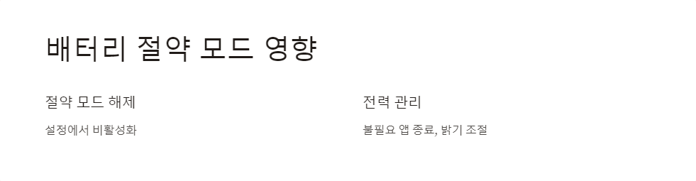 신호개선