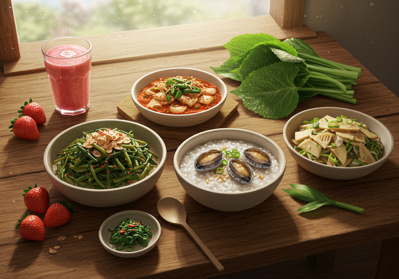 5월 제철음식 8가지로 건강 챙기기