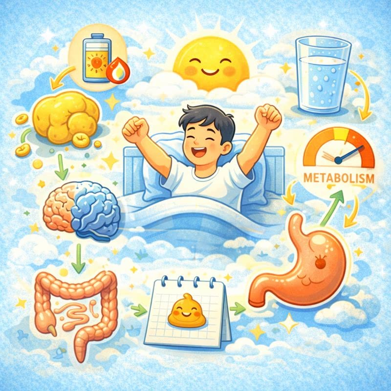 아침 공복 상태가 몸에 주는 변화