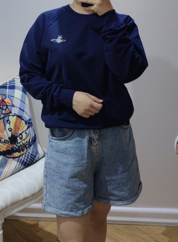 이탈리아아울렛 비비안웨스트우드 로고 클래식 맨투맨 37020017-21692