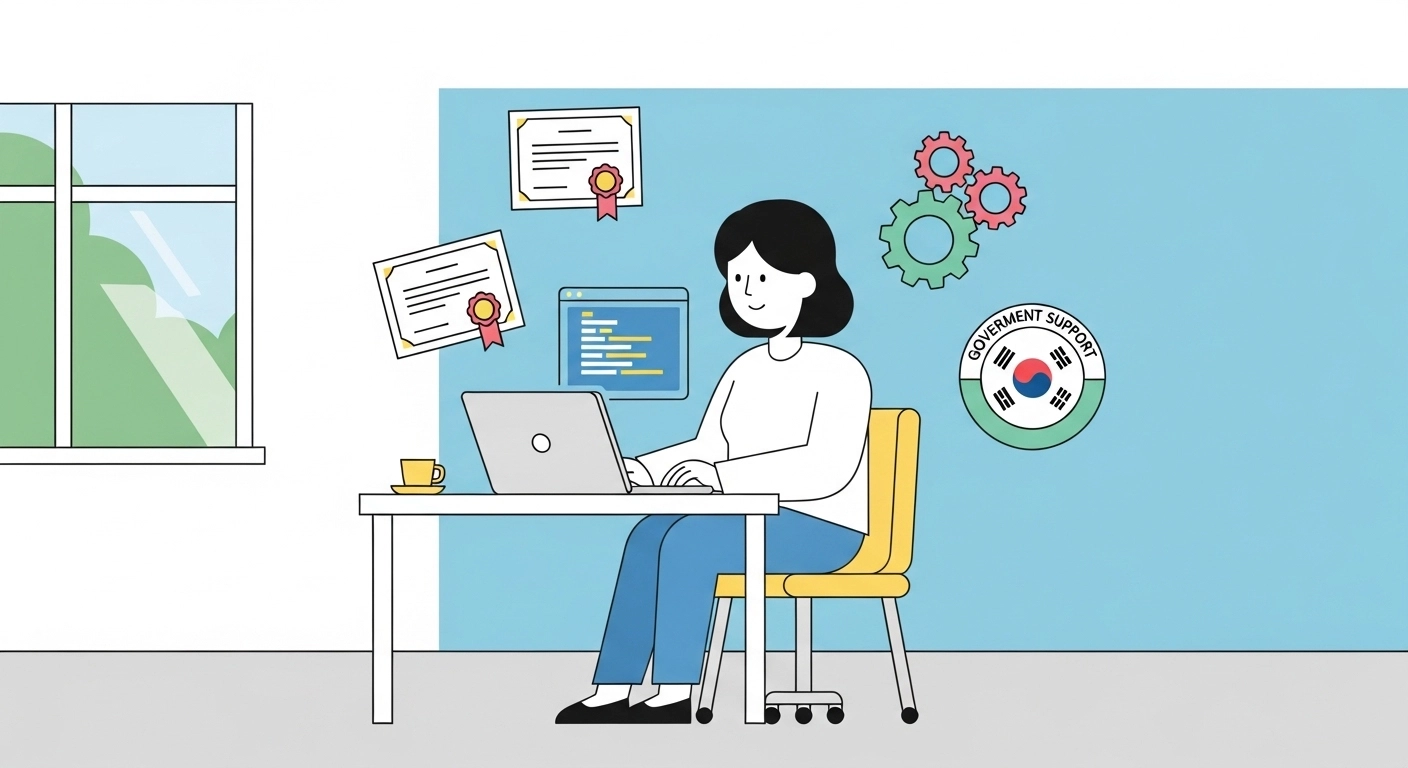 국비지원 자격증 총정리｜교육비 0원으로 취업 준비하는 방법