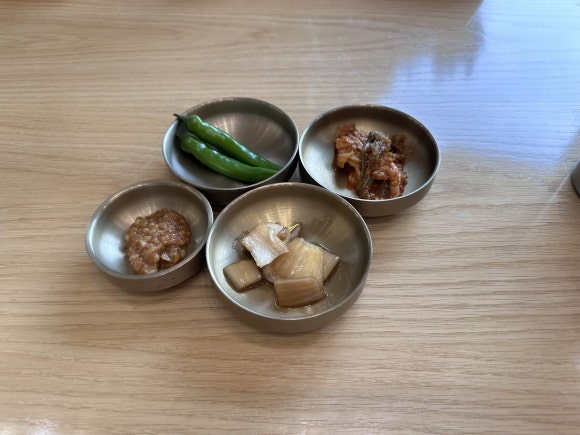 섬누들 밑반찬