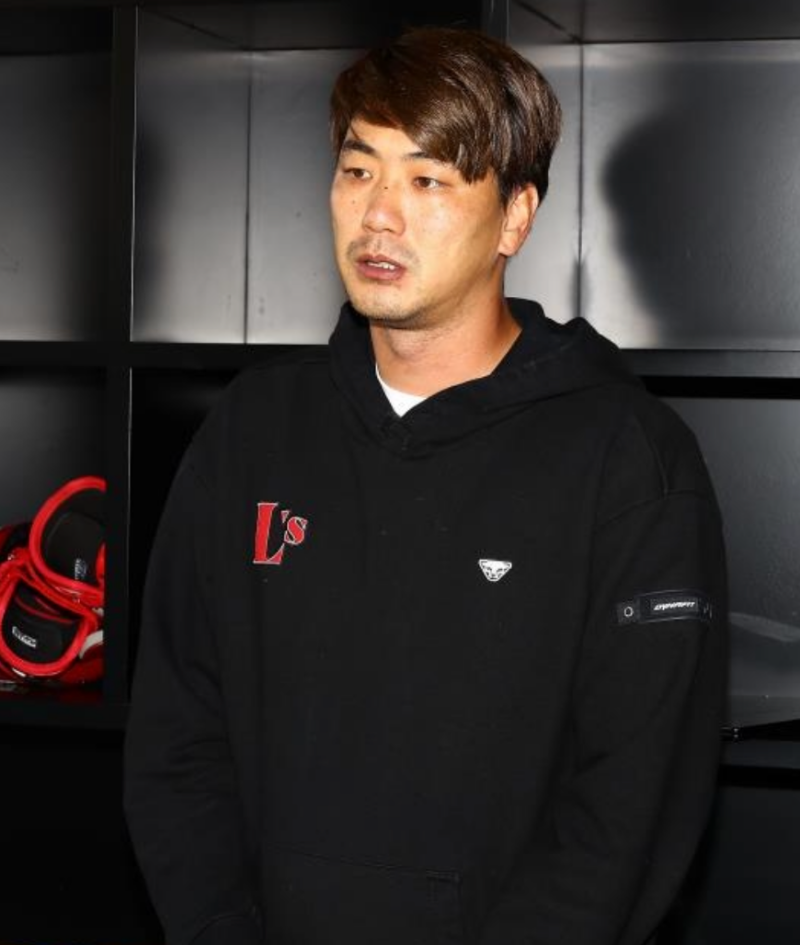 김광현-사과-회견