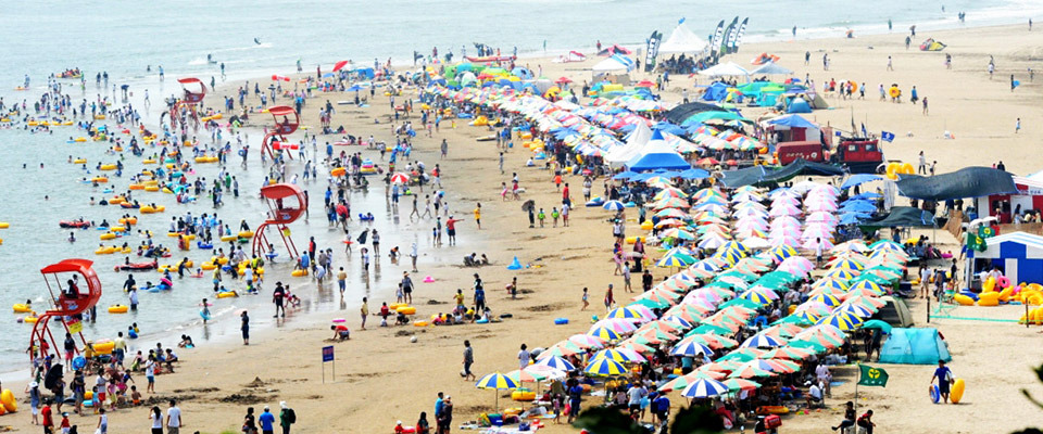 부산 다대포 불꽃놀이와 EDM 다 있는 바다축제