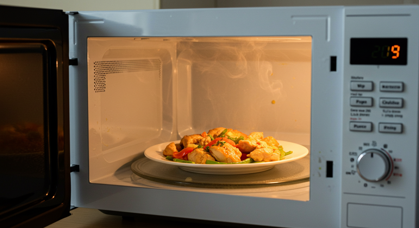 전자레인지의 작동 원리