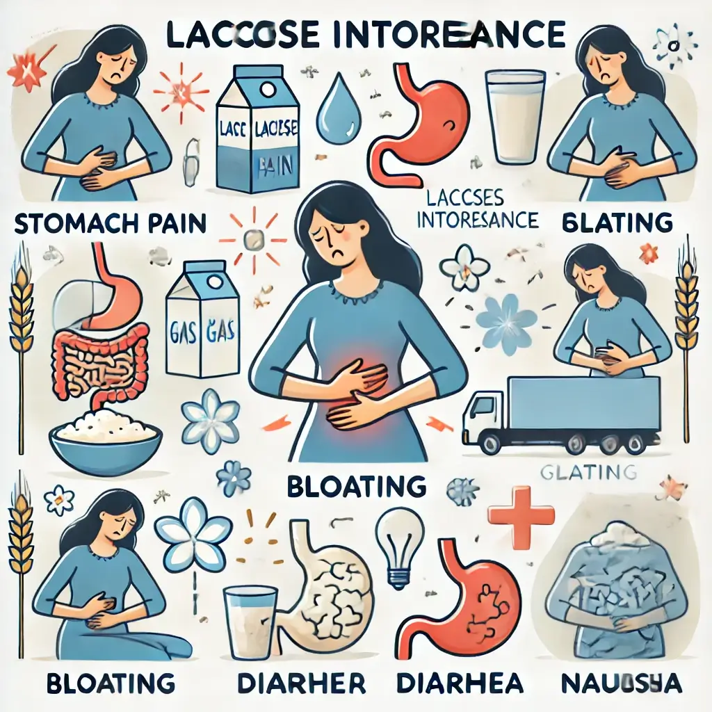 유당불내증의 증상