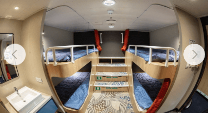 한일고속페리 1등 침실1