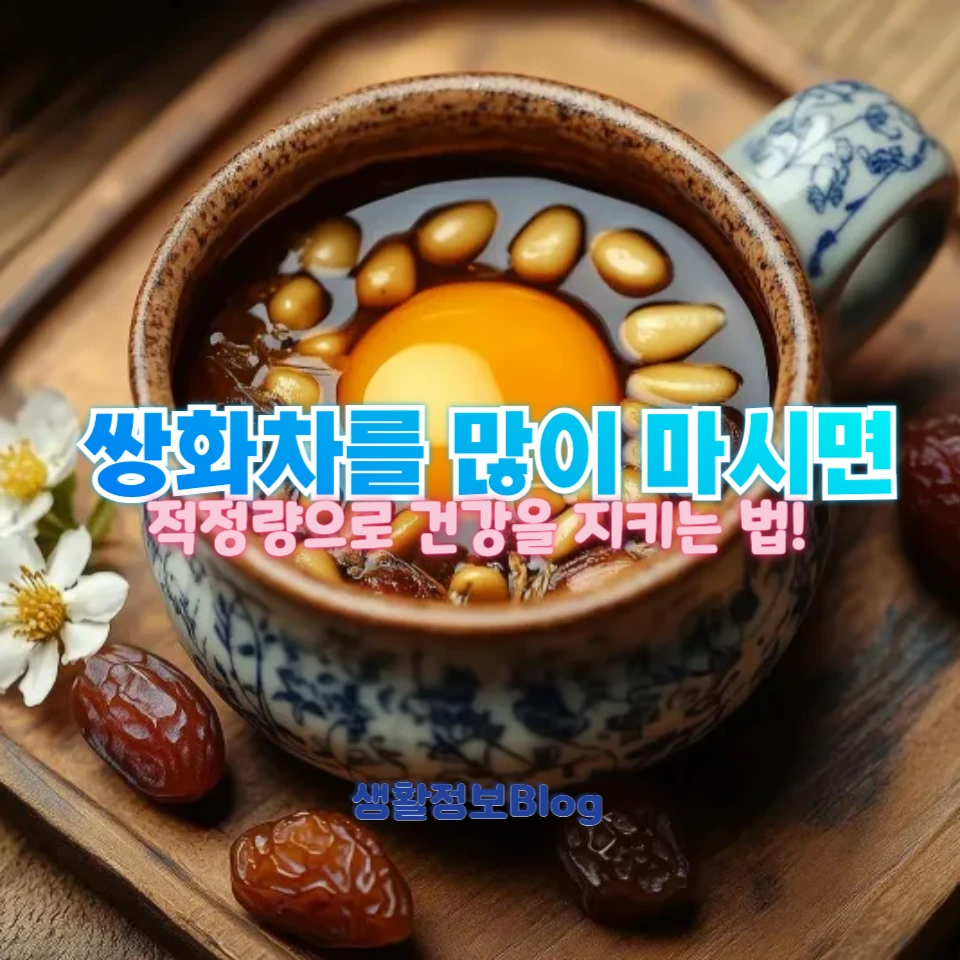 쌍화차를 많이 마시면