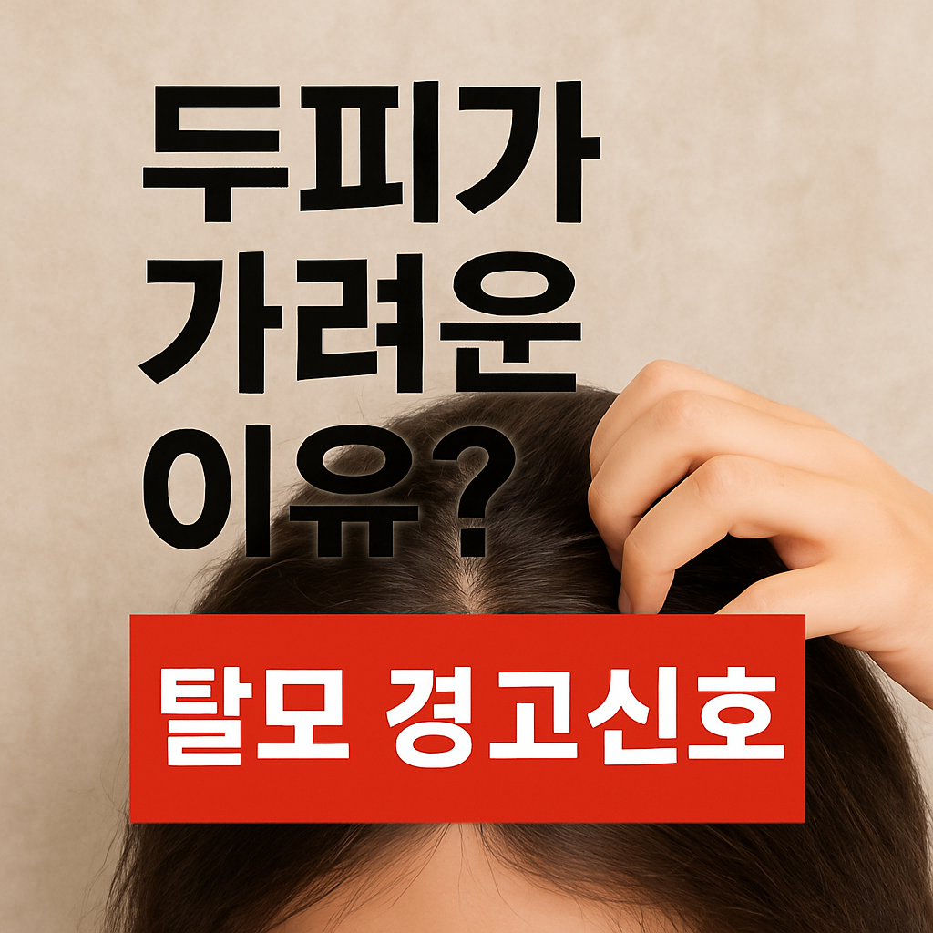 두피 가려움증 원인과 해결 방법