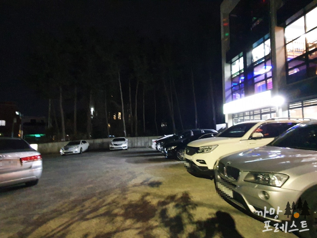 평창 메밀 막국수 주차장