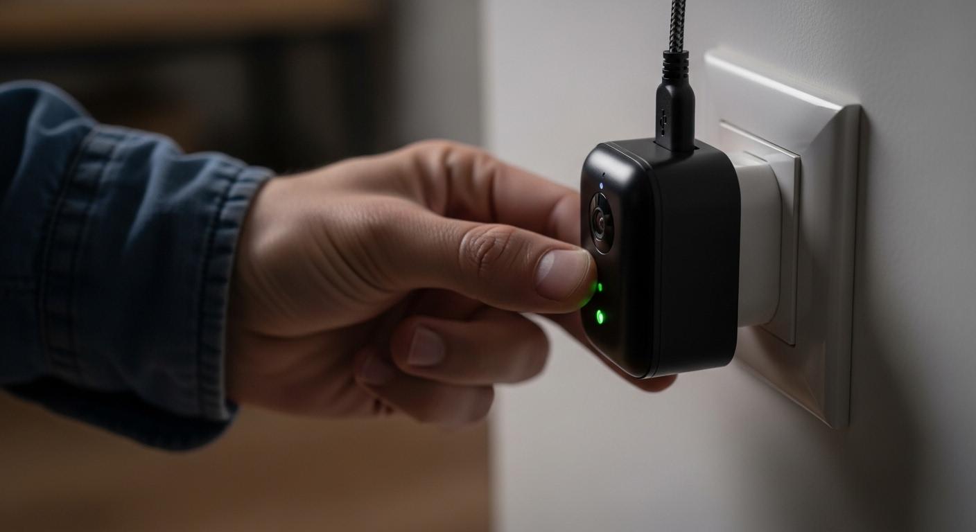 야간 확인 스마트플러그 설치 후기