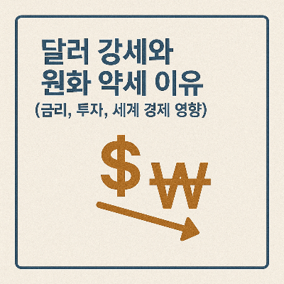 달러 강세 이유 썸네일 이미지
