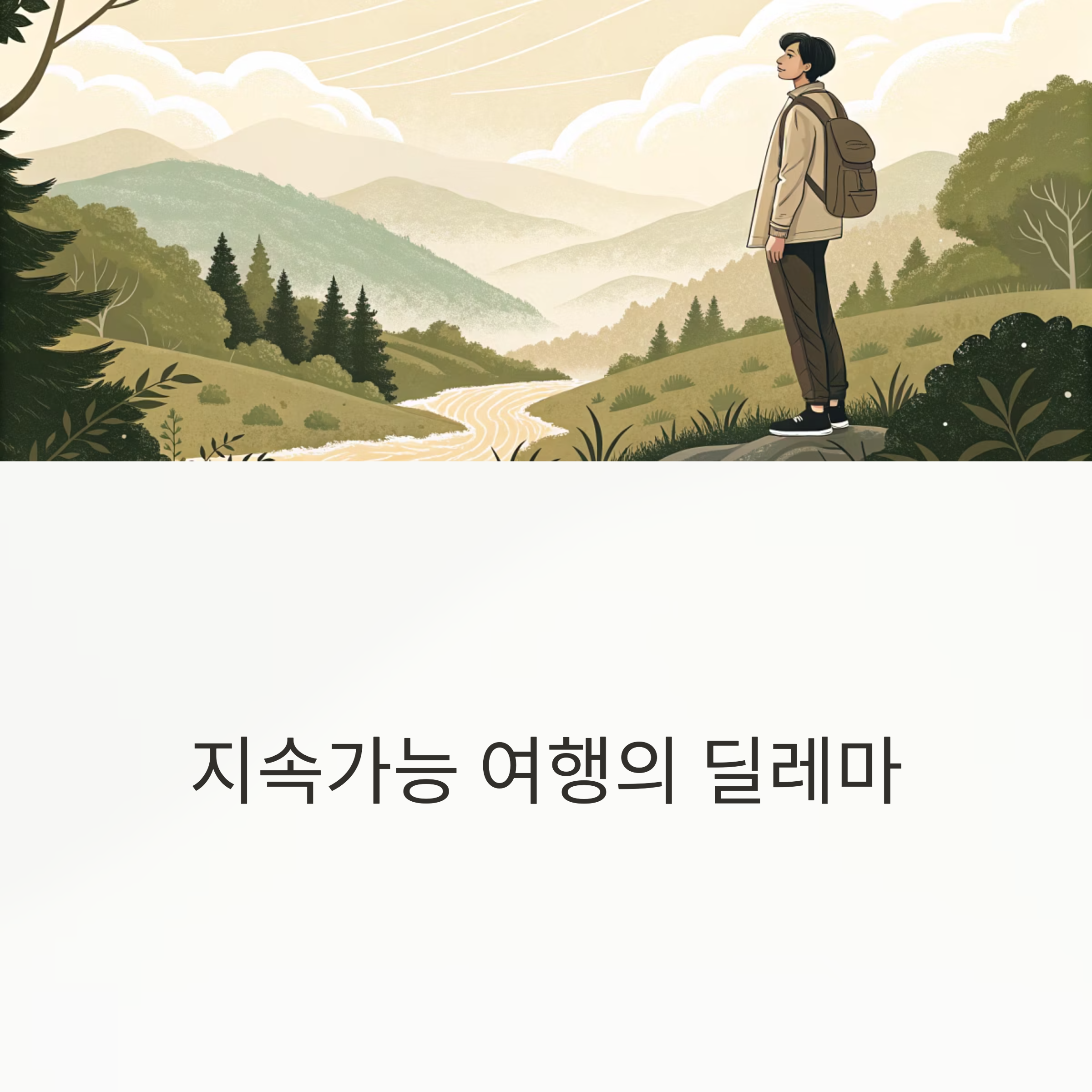 오지랖 넓은 여행자의 도전