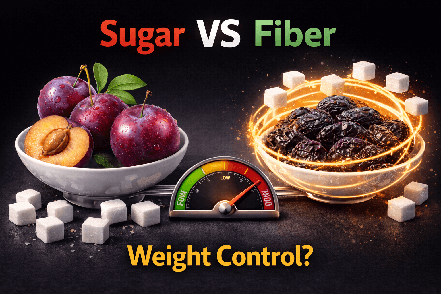 당함량 차이: 혈당과 칼로리 관리