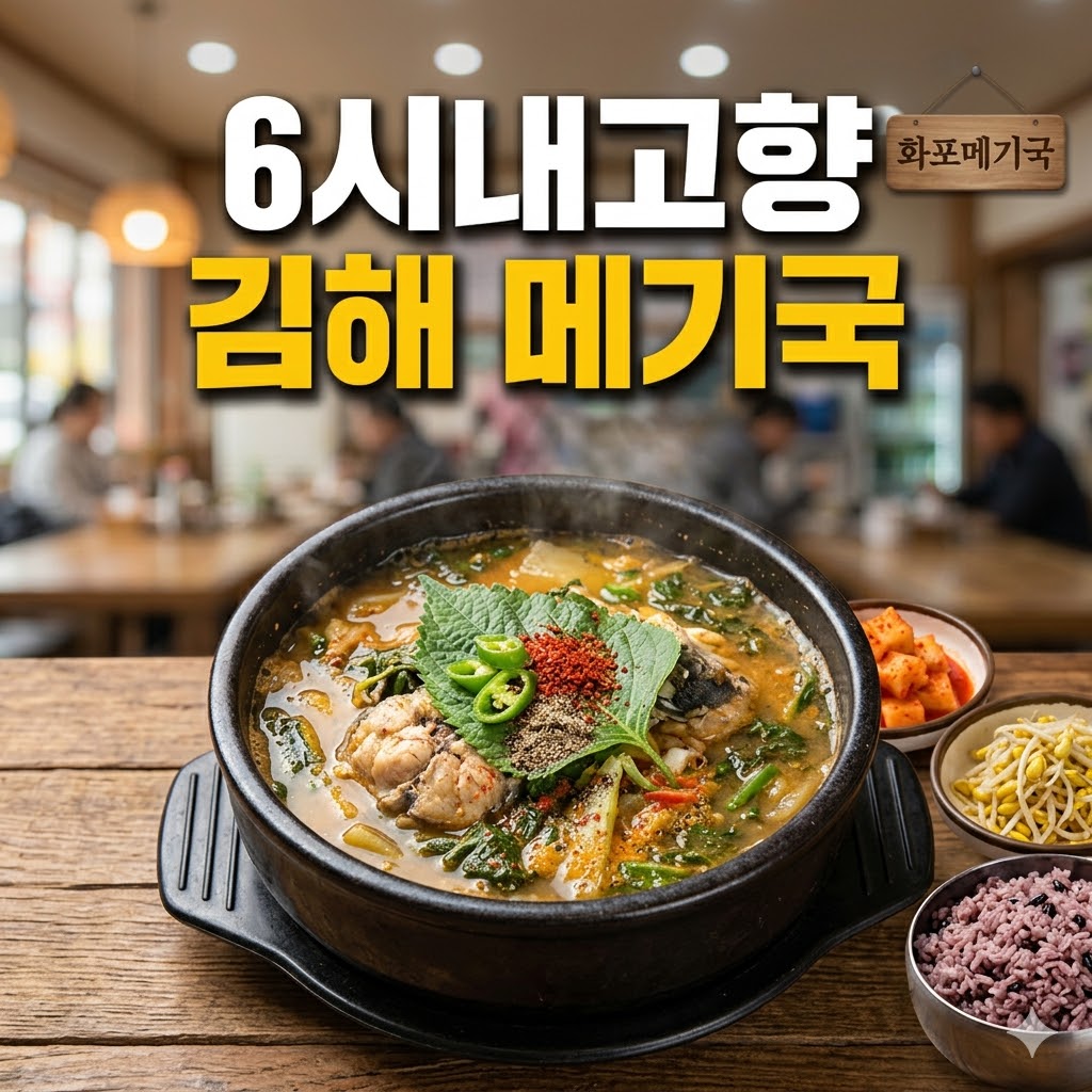 6시내고향 김해 메기국