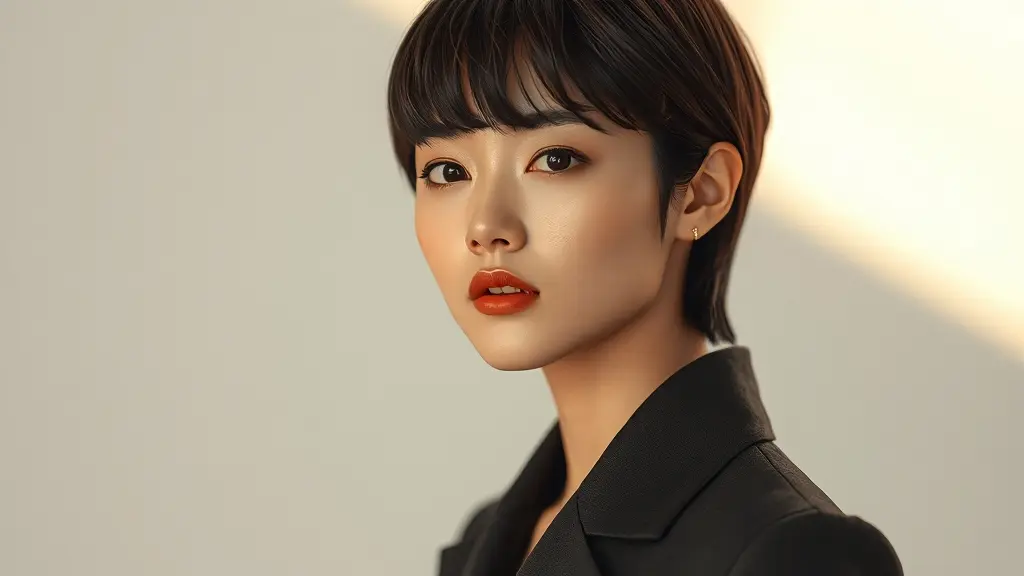 조여정 숏컷 동안 스타일링 변신