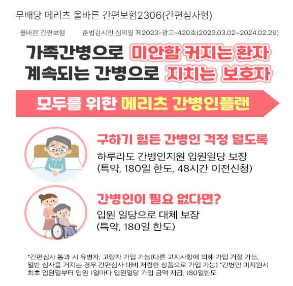 메리츠 화재 올바른 간편보험