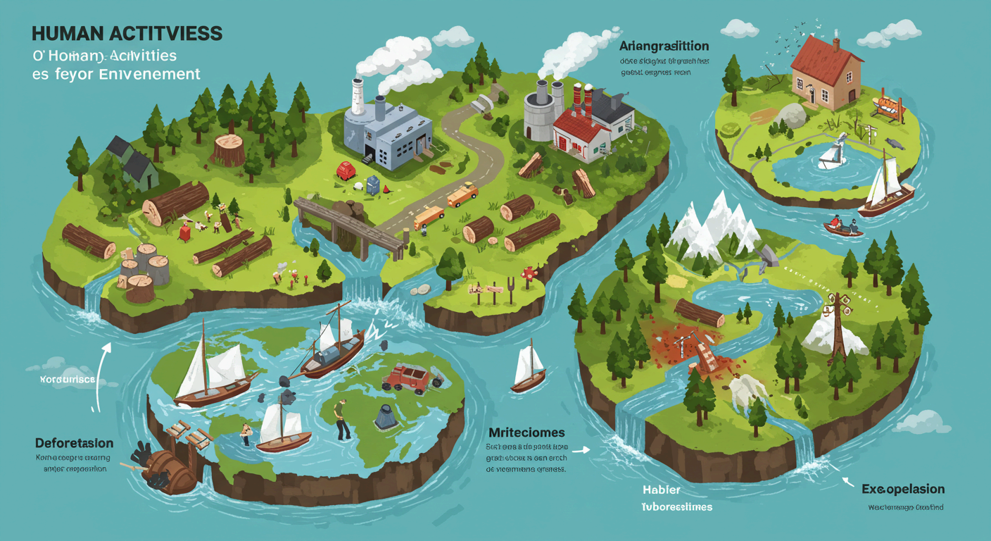 인간 활동이 환경에 미치는 영향